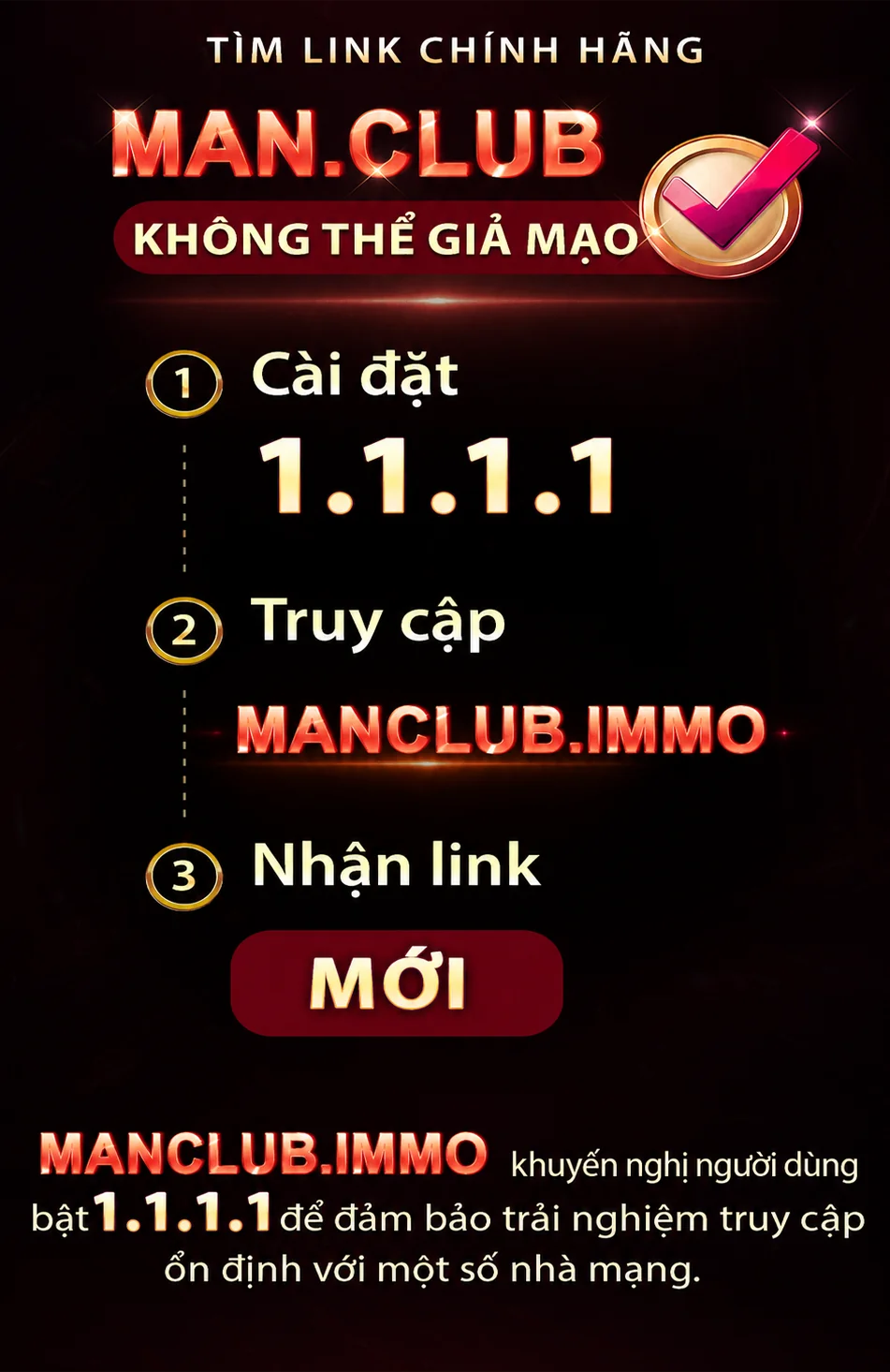 Link truy cập chính hãng ManClub